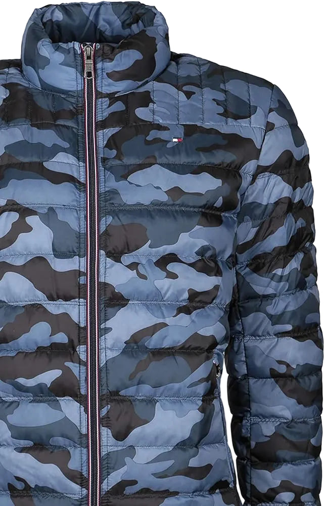 Tommy Hilfiger Ultra Loft Lightweight Packable Puffer Men Jacket _ Multicolor Army