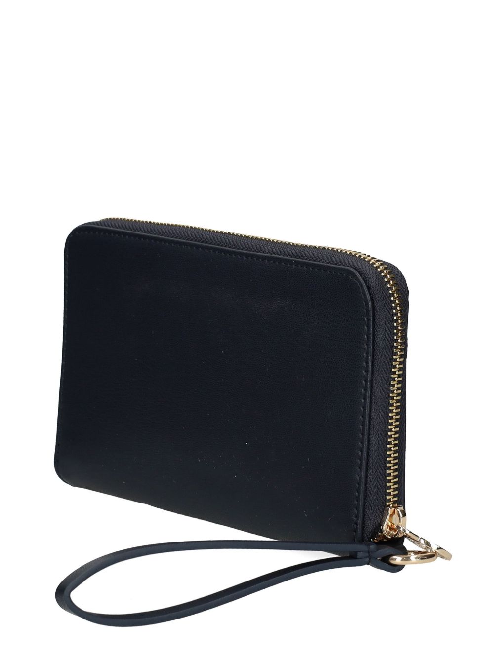 Tommy Hilfiger Women’s Navy Zip-Around Wallet – Classic Stripe Detail