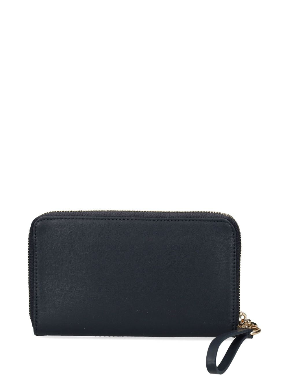 Tommy Hilfiger Women’s Navy Zip-Around Wallet – Classic Stripe Detail