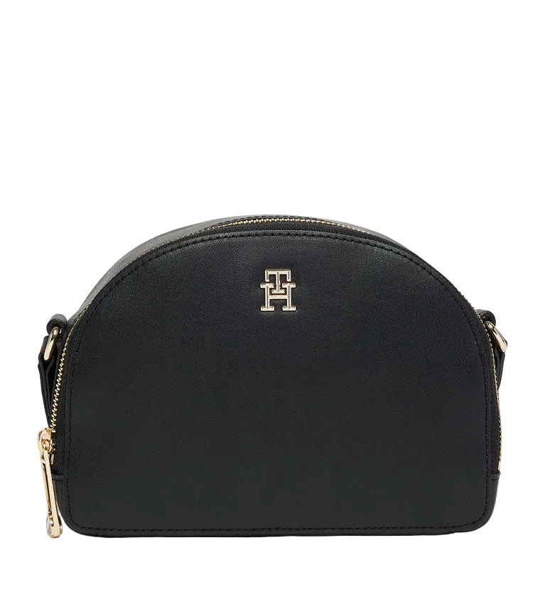 Tommy Follow Monogram Detail Shoulder Bag