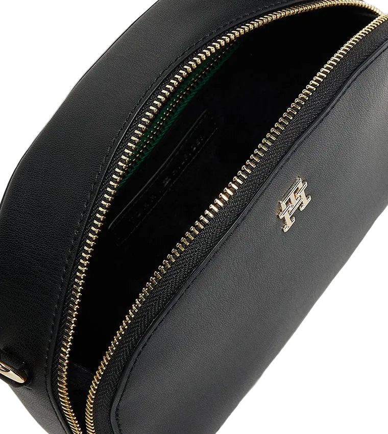 Tommy Follow Monogram Detail Shoulder Bag