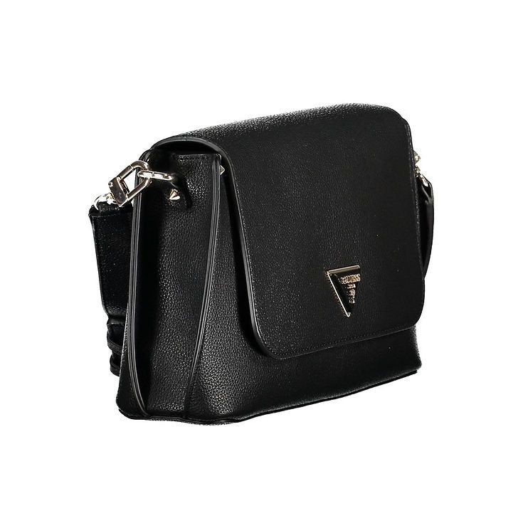 GUESS Women’s Black Crossbody Bag – Minimalist Chic