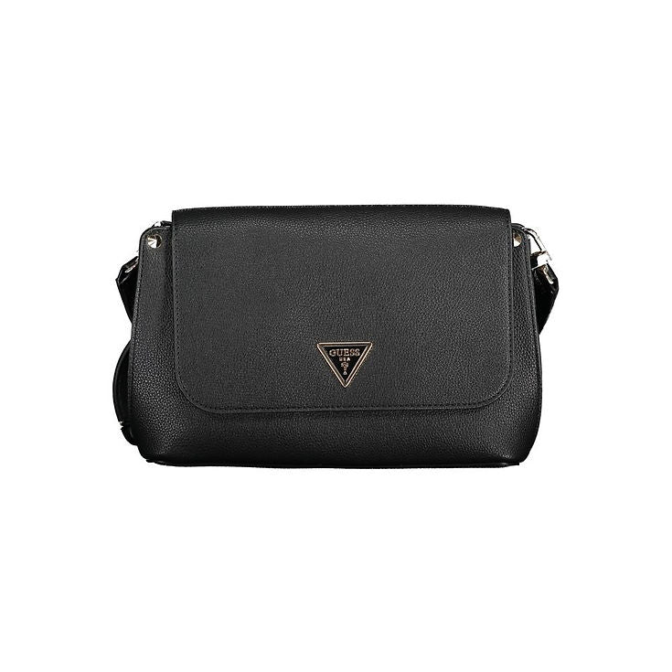 GUESS Women’s Black Crossbody Bag – Minimalist Chic