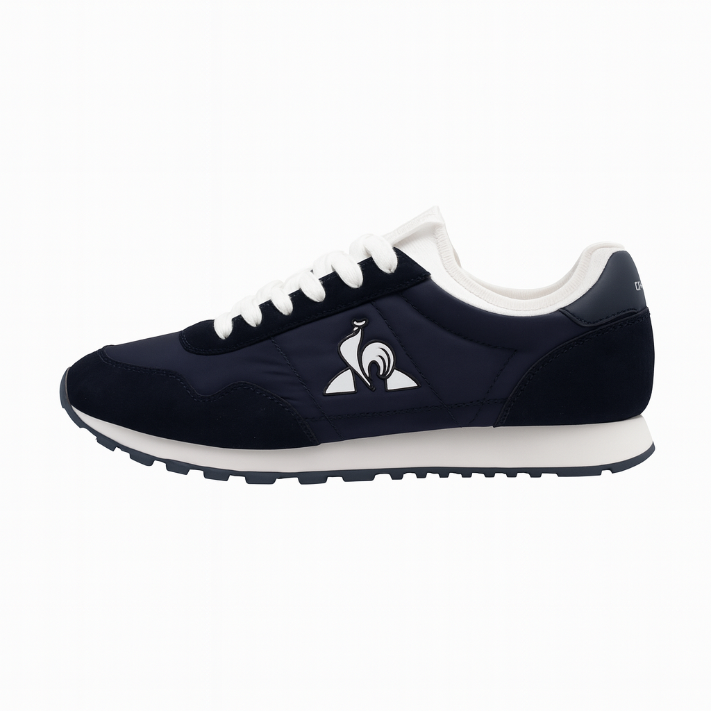 Le Coq Sportif Navy & White Classic Sneakers