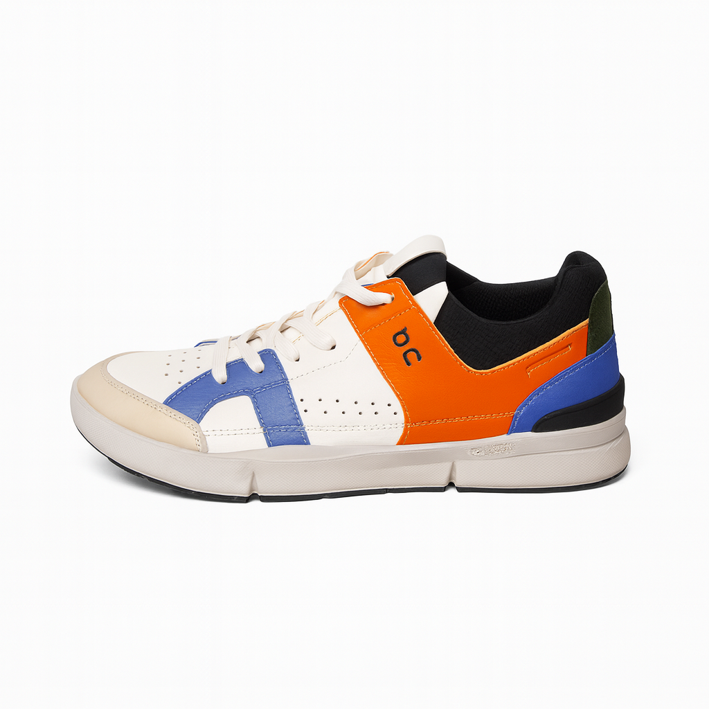 Casual Multi-Color Leather Sneakers – Comfort & Style
