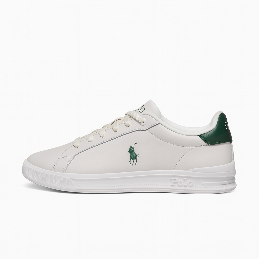 U.S. Polo Assn. White Leather Sneakers – Timeless Casual Style