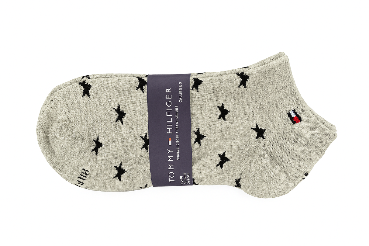 Tommy Hilfiger Men's Star Pattern Ankle Socks