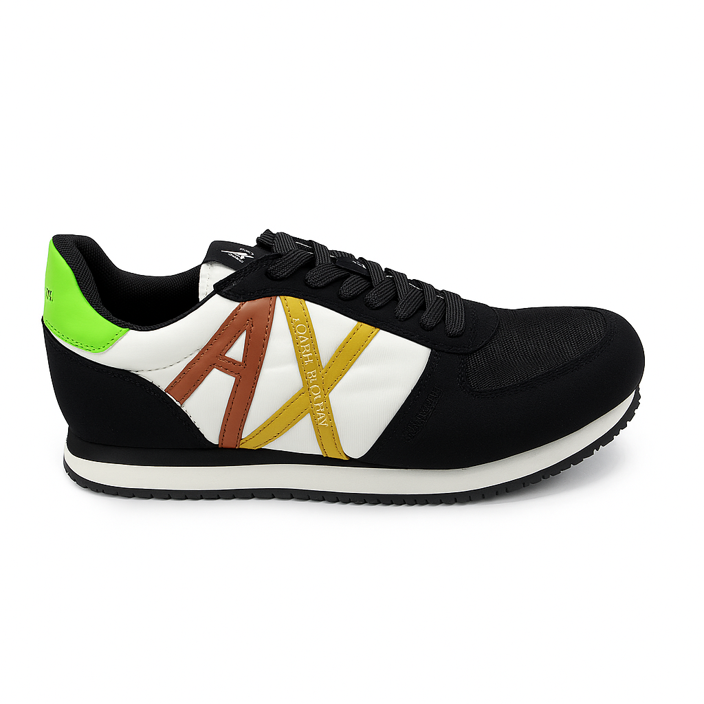 Armani Exchange “A|X Runner” Low-Top Sneaker