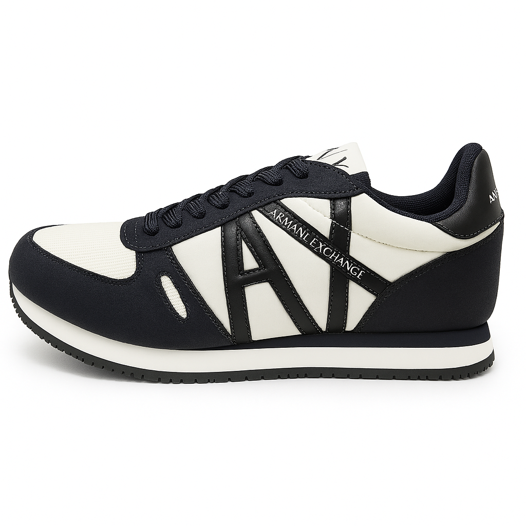 Armani Exchange Men’s Monochrome A|X Signature Runner
