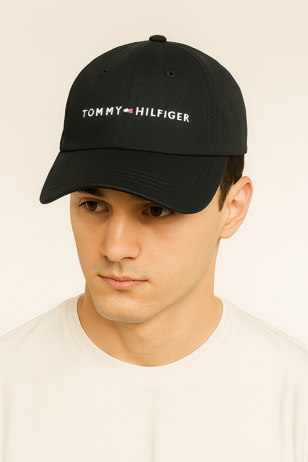 Tommy Hilfiger Gray Arch Logo Cap