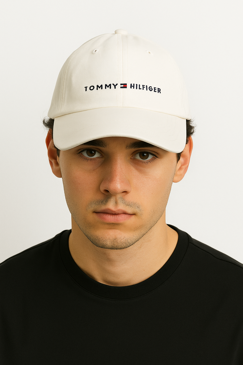 Tommy Hilfiger Fiery Red Heritage Flag Cap