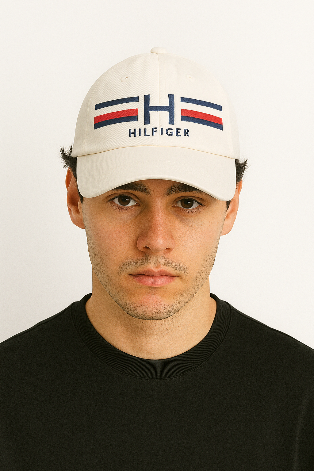 Tommy Hilfiger Fiery Red Heritage Flag Cap