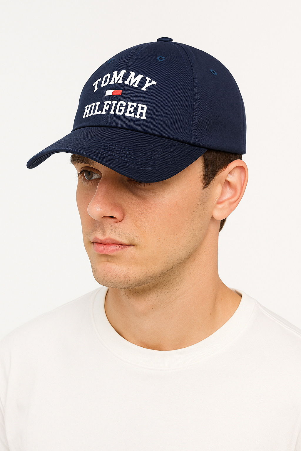 TOMMY HILFIGER” embroidery