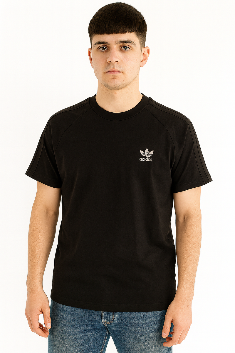 Adidas Originals Retro Raglan Trefoil Crew Neck Short Sleeve