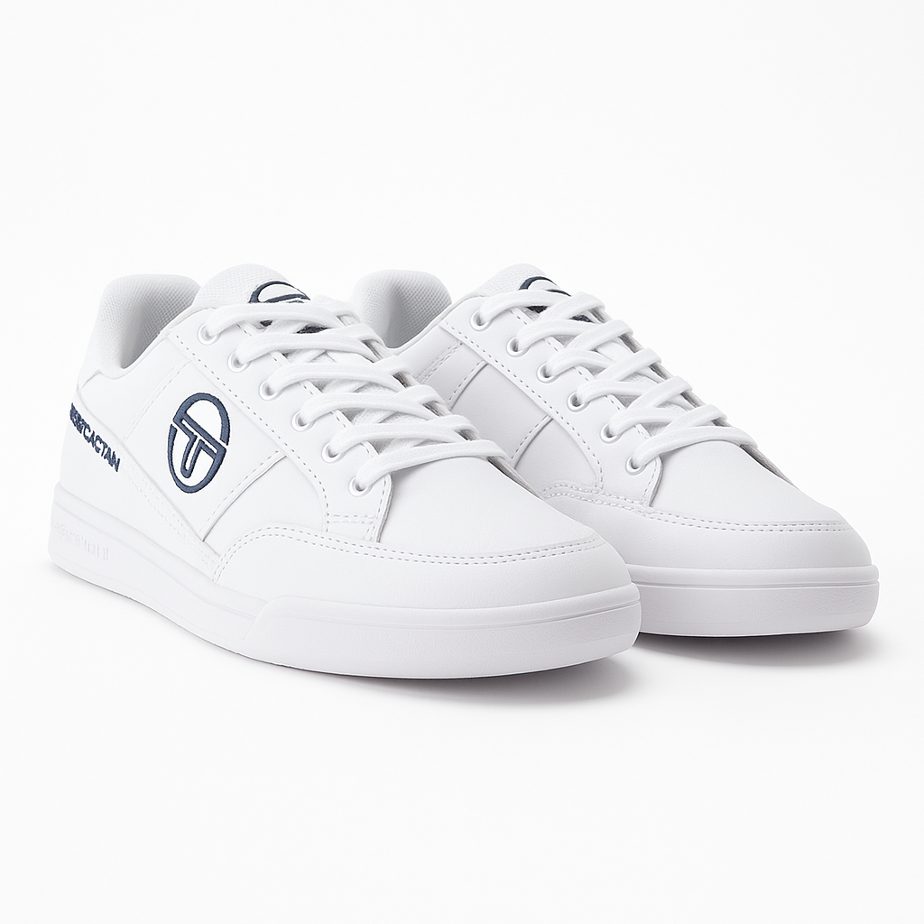 Sergio Tacchini Classic White Low-Top Sneaker