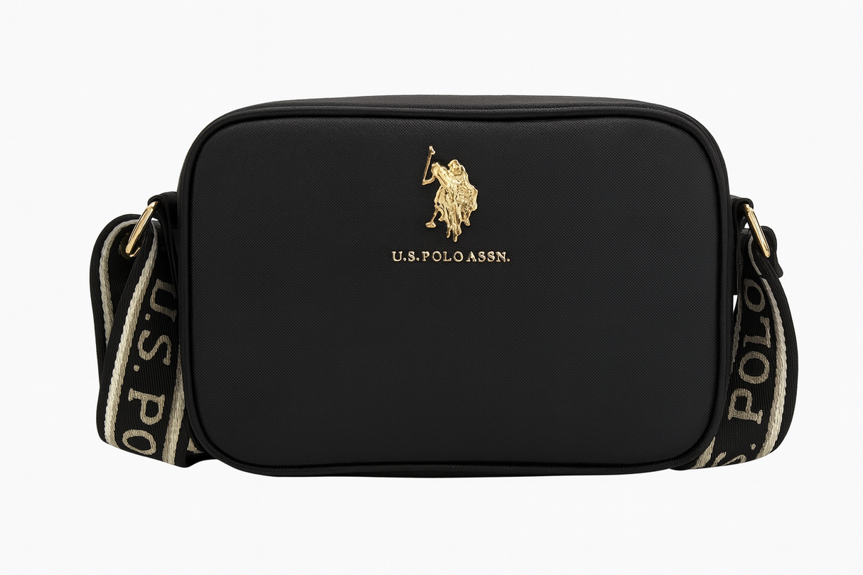 U.S. Polo Assn. BLACK Crossbody Bag