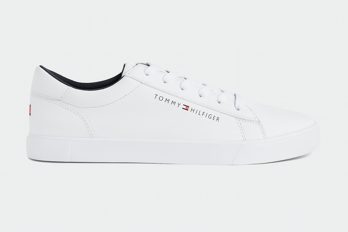 TOMMY HILFIGER RIBBY SNEAKERS MEN - WHT