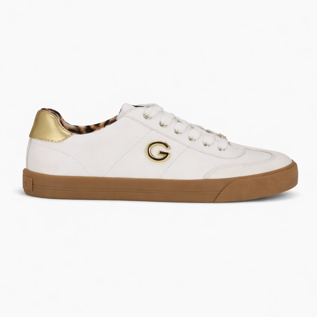 Guess Women’s Casual Logo Lace-Up Sneaker
