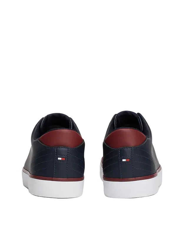 Tommy Hilfiger Debossed Logo Trainers Men Color Navy