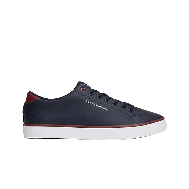 Tommy Hilfiger Debossed Logo Trainers Men Color Navy