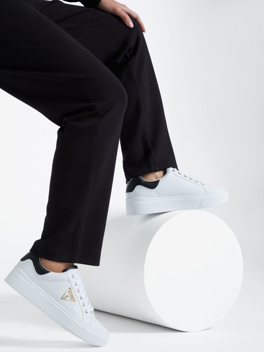 Perhaps Low-Top Platform Sneakers