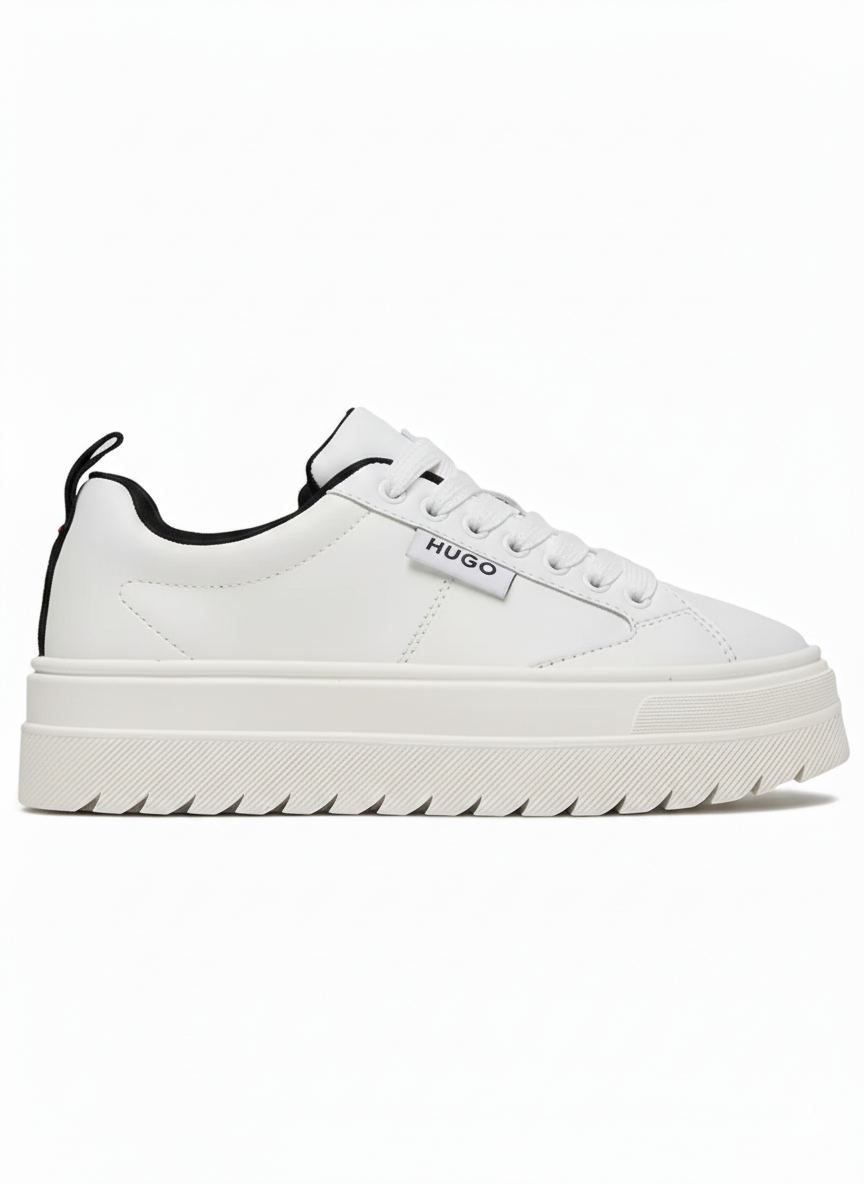 HUGO Platform Trainers with Signature Label