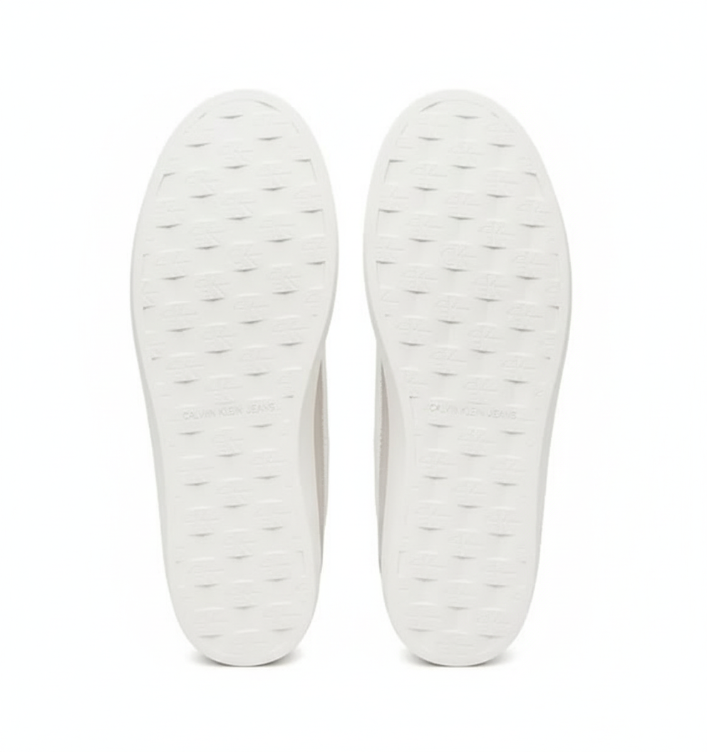 Tenis Calvin Klein Monograma Men's White Tennis Shoes