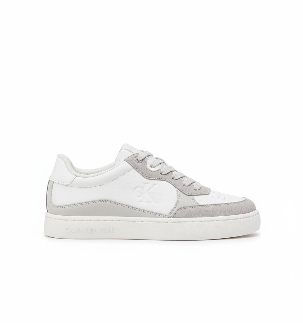 Tenis Calvin Klein Monograma Men's White Tennis Shoes