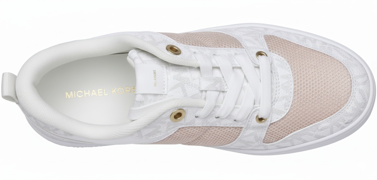 Michael Kors - Georgie Leather and Logo Trainer