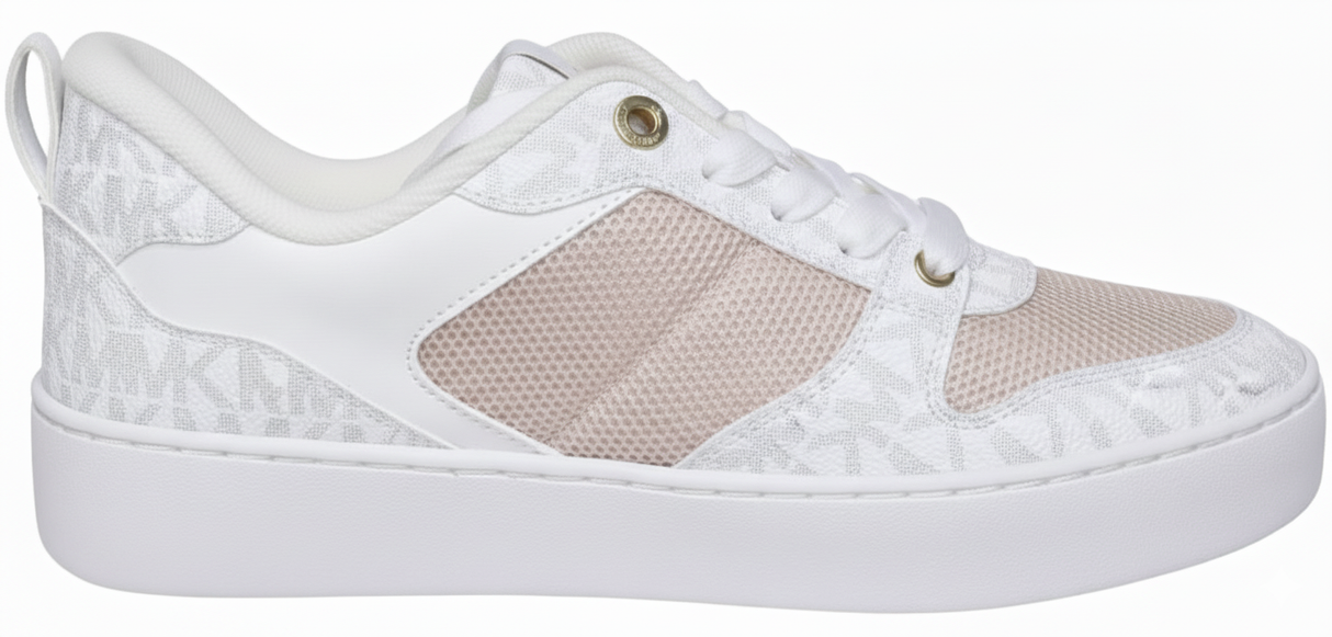 Michael Kors - Georgie Leather and Logo Trainer