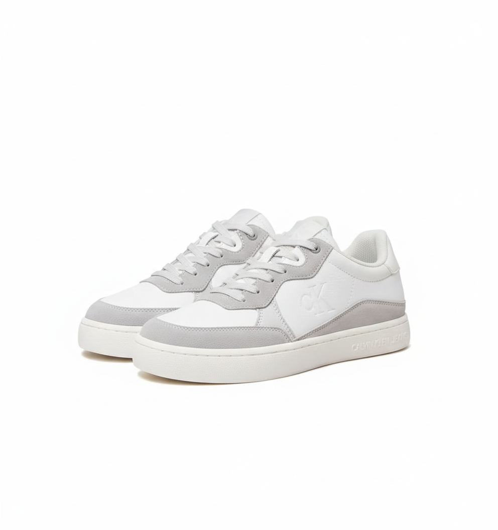 Tenis Calvin Klein Monograma Men's White Tennis Shoes