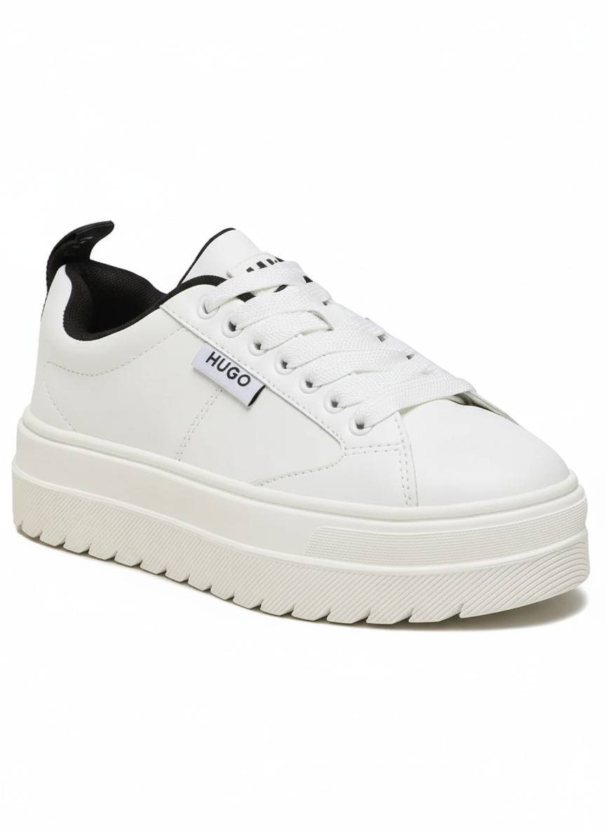 HUGO Platform Trainers with Signature Label