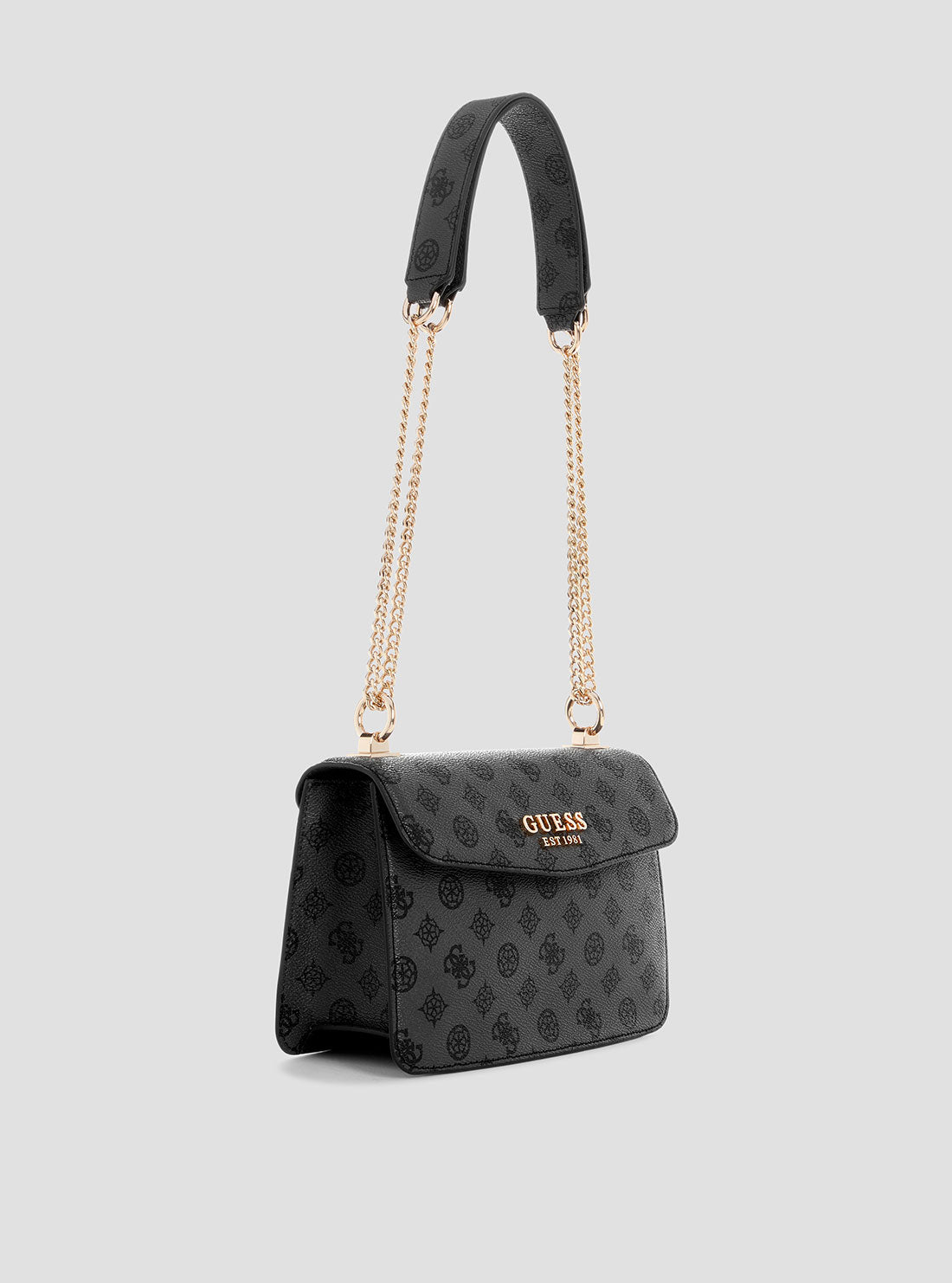 Black evelune convertible crossbody bag