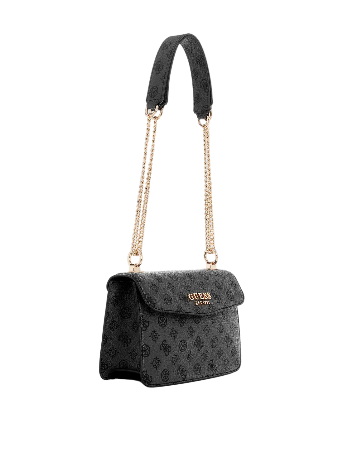Black evelune convertible crossbody bag