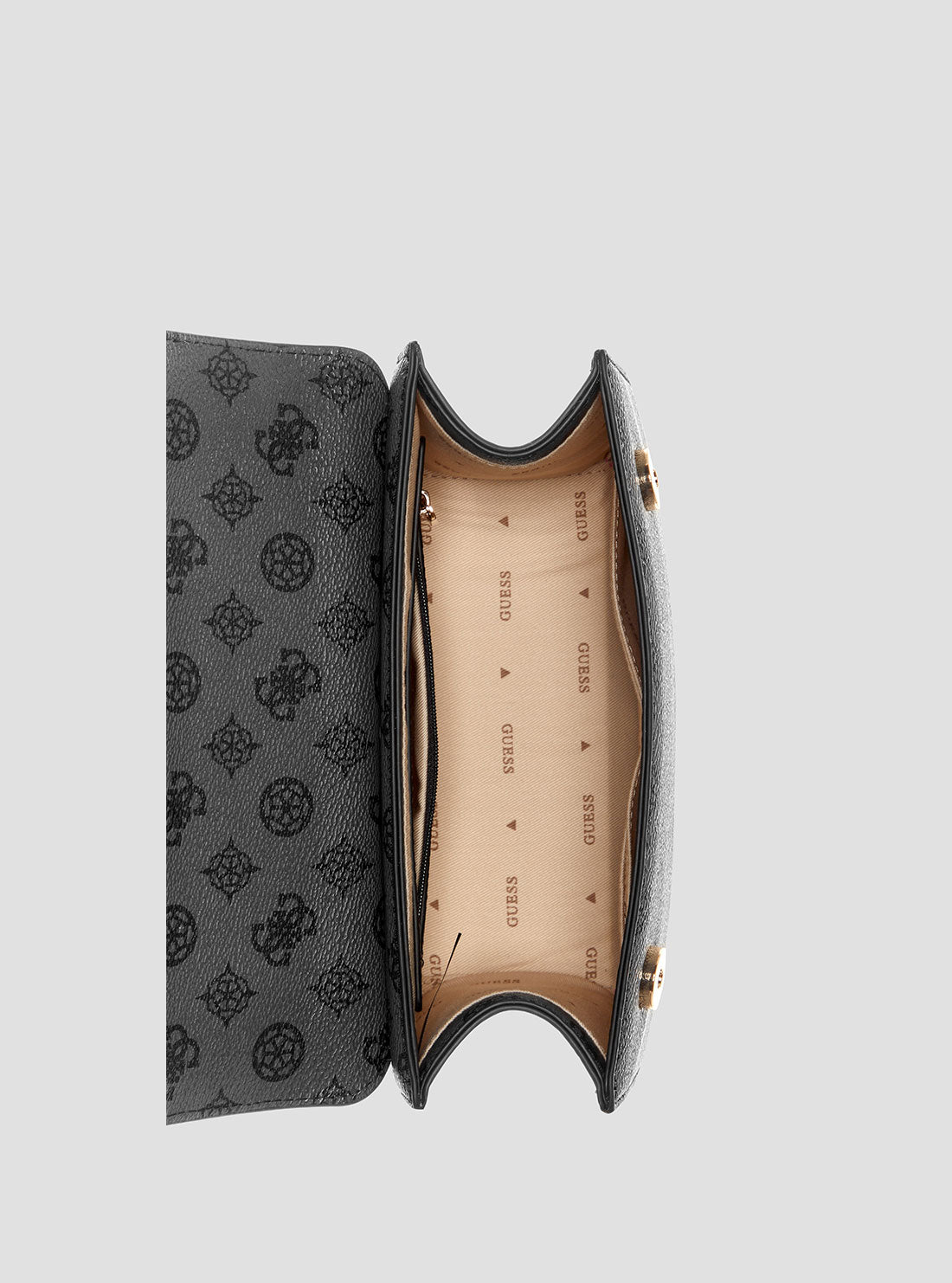 Black evelune convertible crossbody bag