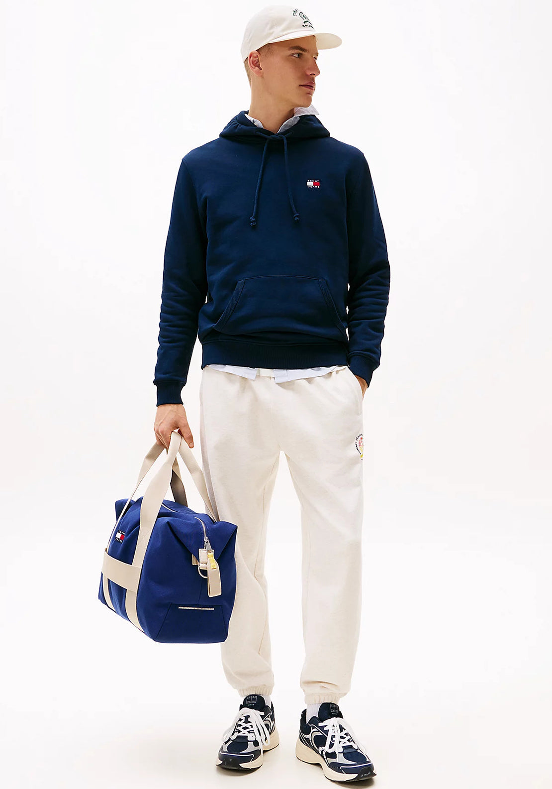 Tommy Jeans Hoodie Logo Men Navy (BH)