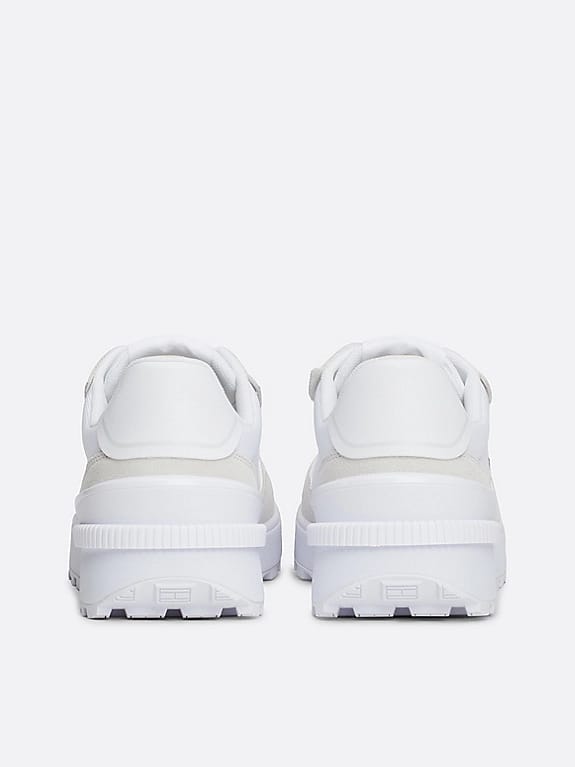 TOMMY Essential Mixed Texture Cleat Runner Trainers