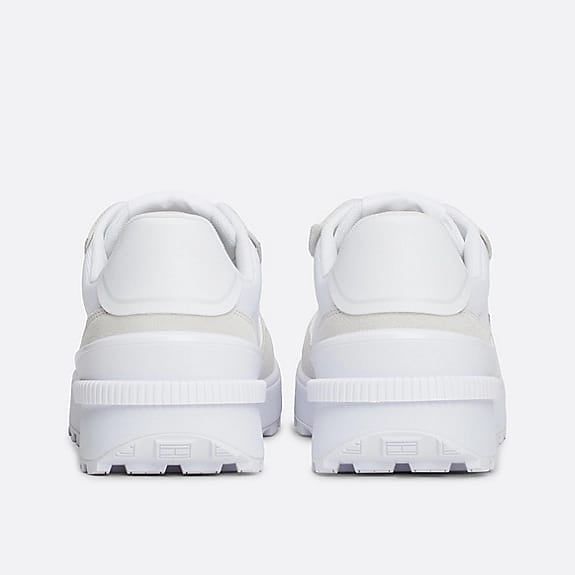 TOMMY Essential Mixed Texture Cleat Runner Trainers