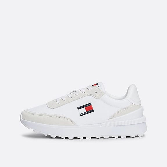 TOMMY Essential Mixed Texture Cleat Runner Trainers