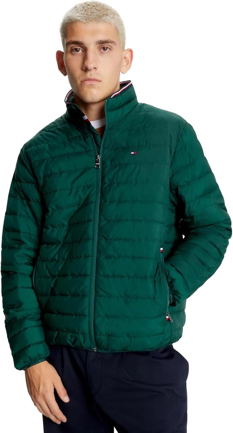 Tommy Hilfiger Men's Lightweight Ultra Loft Packable Puffer Jacket