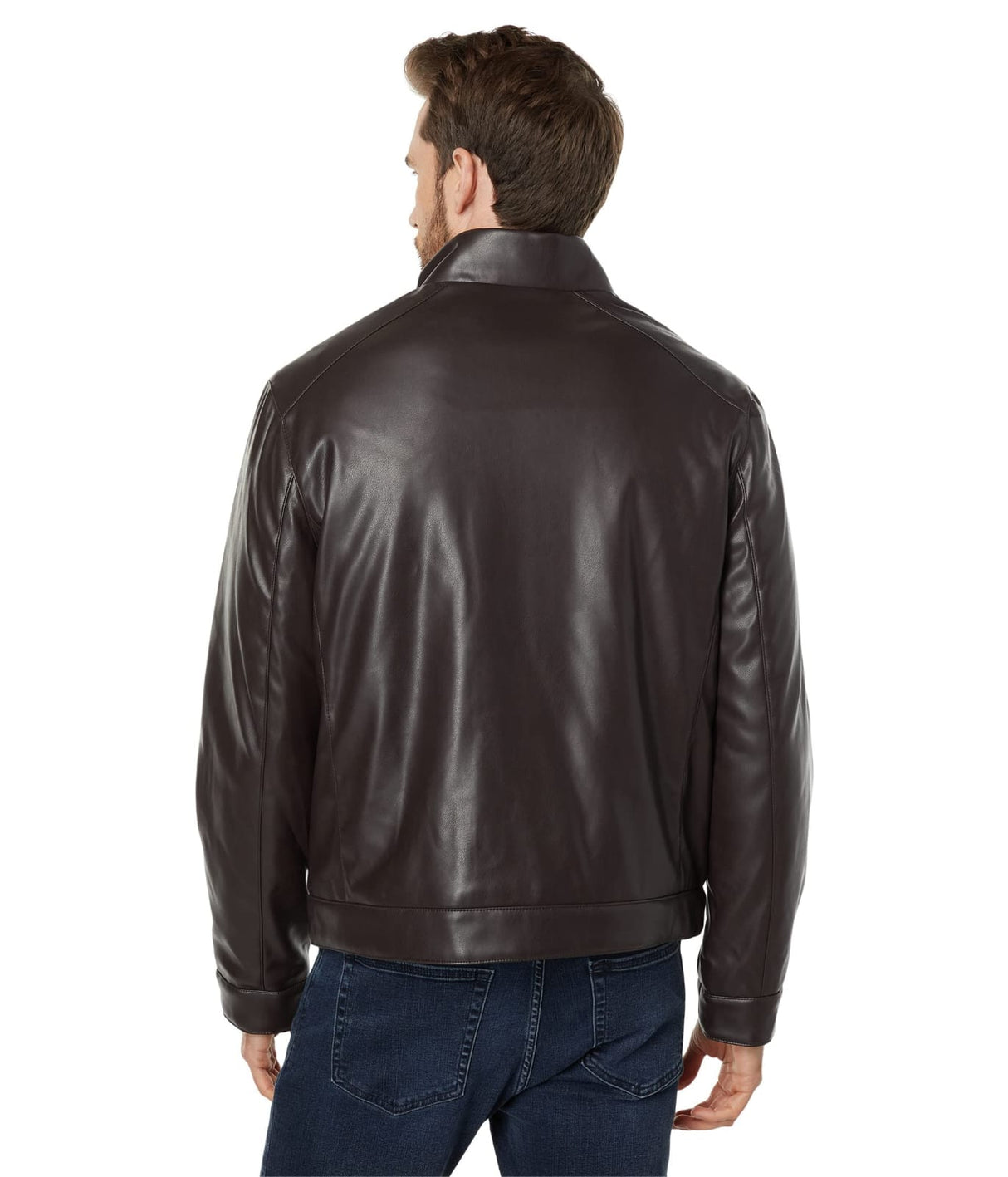 Jacket Cole haan Leather Brown Men