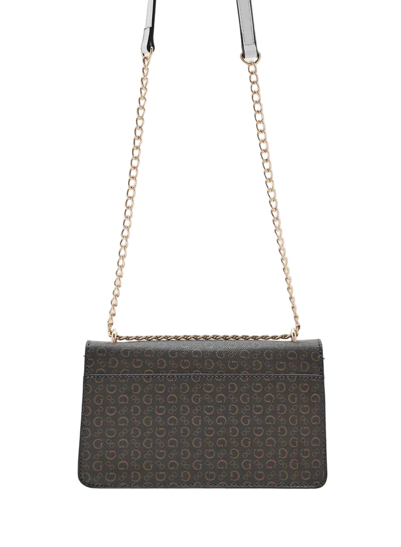 Guess Premium Satchel with Lock Charm