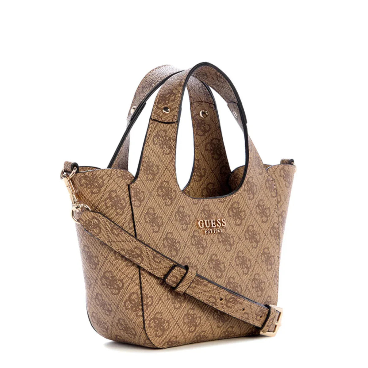 Guess Elegant Top Handle Designer Bag