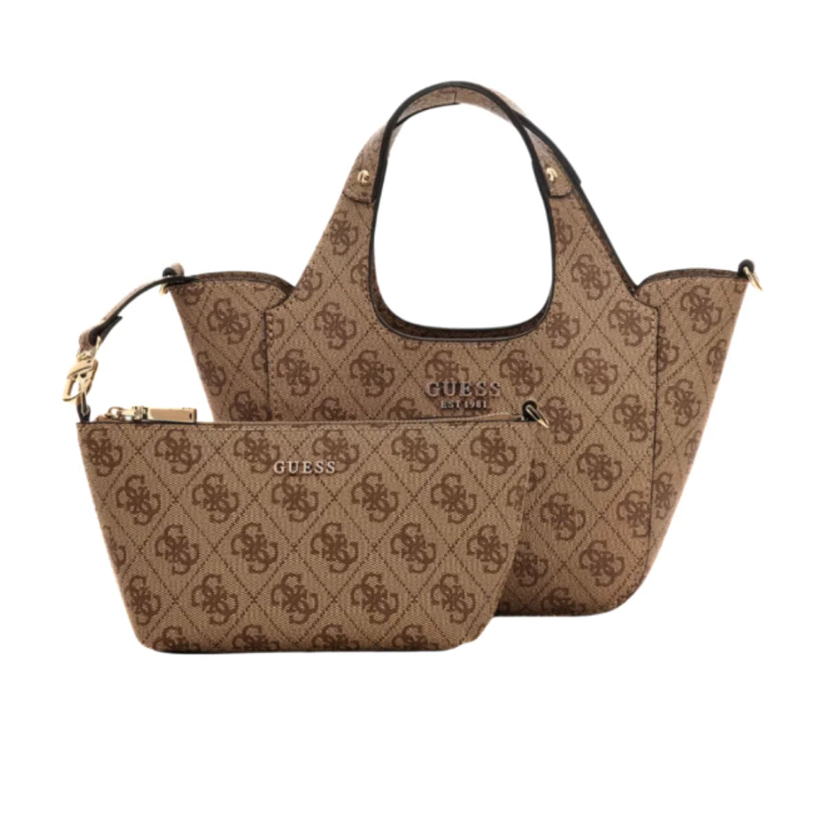 Guess Elegant Top Handle Designer Bag