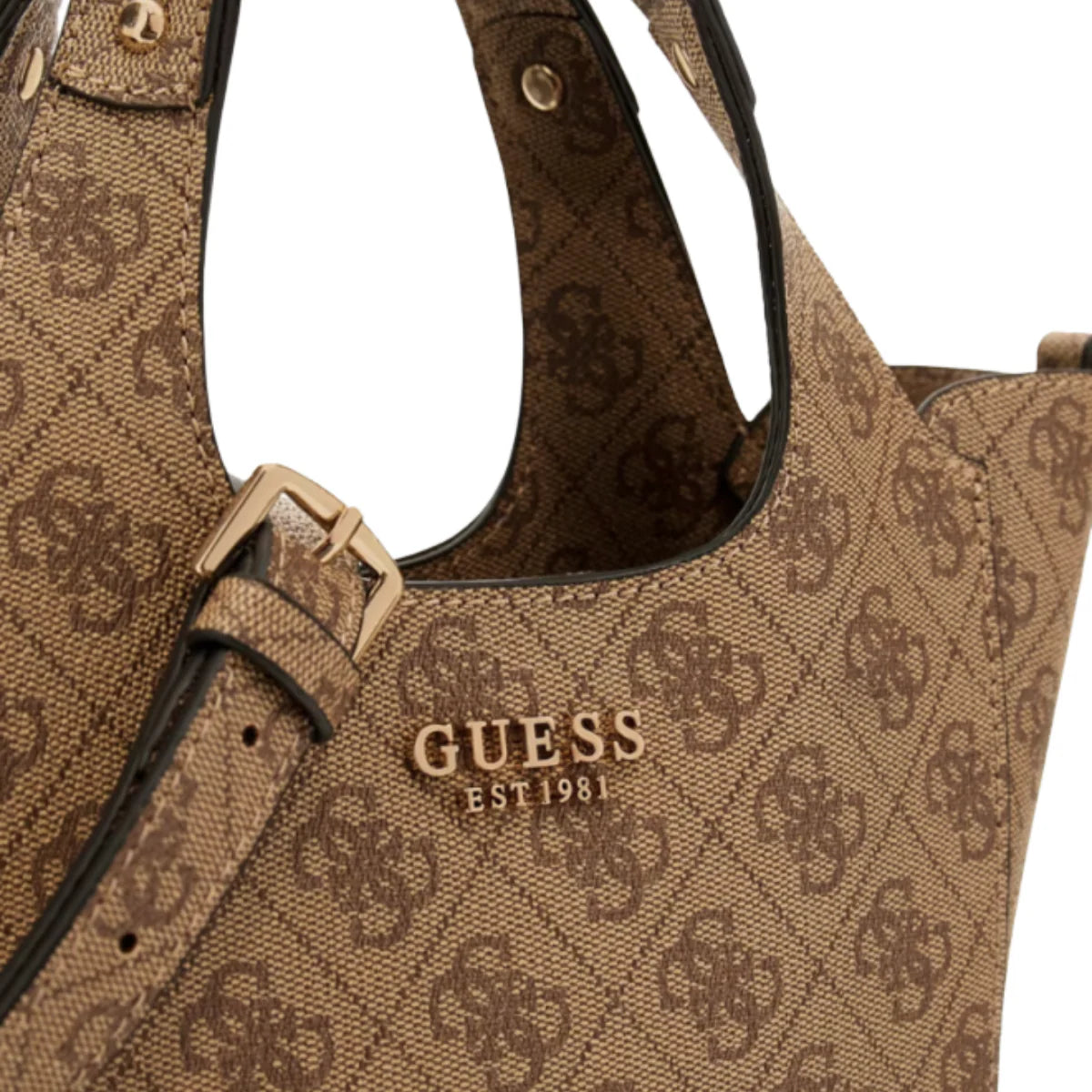 Guess Elegant Top Handle Designer Bag