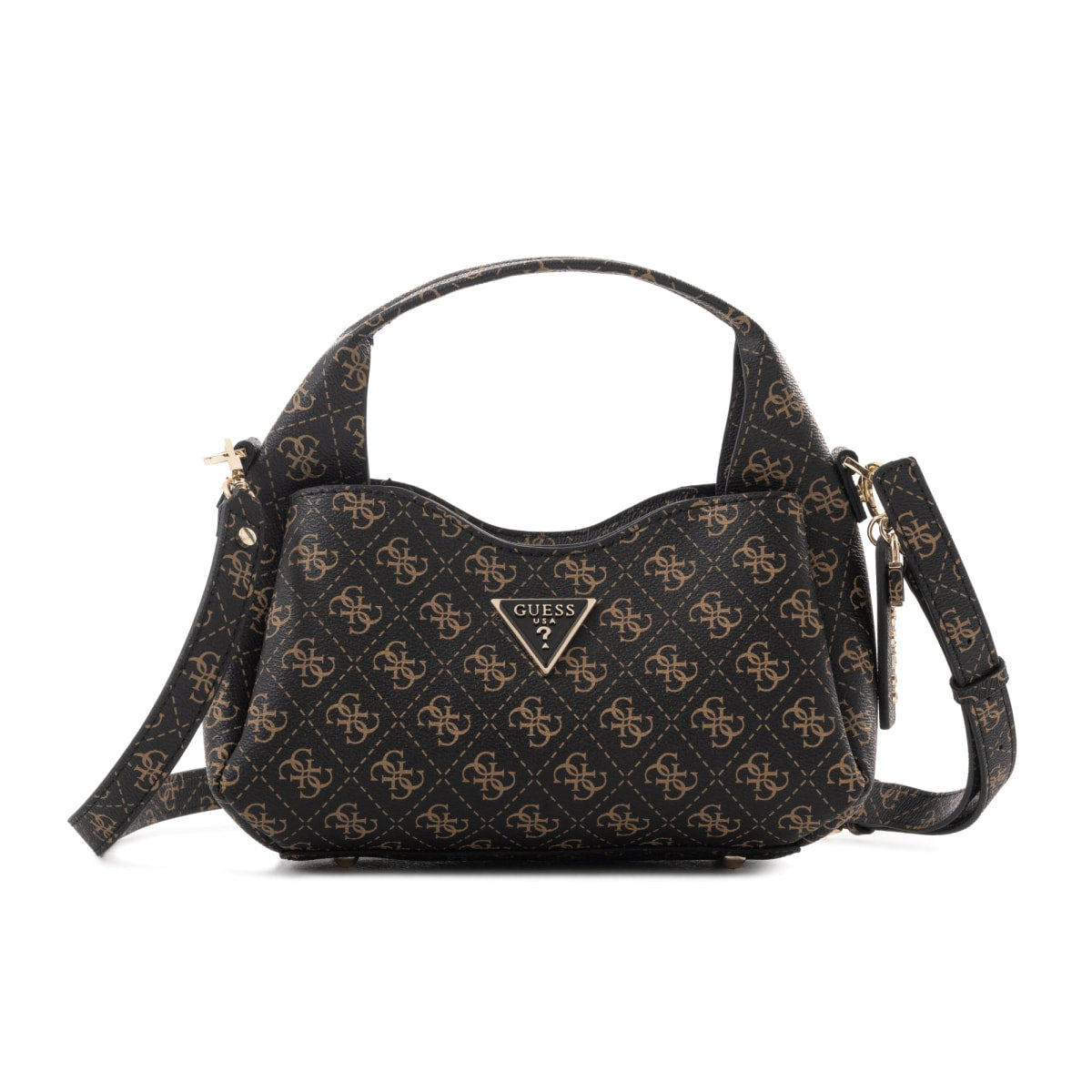 GUESS Iwona Top Zip Women Bag - BRN