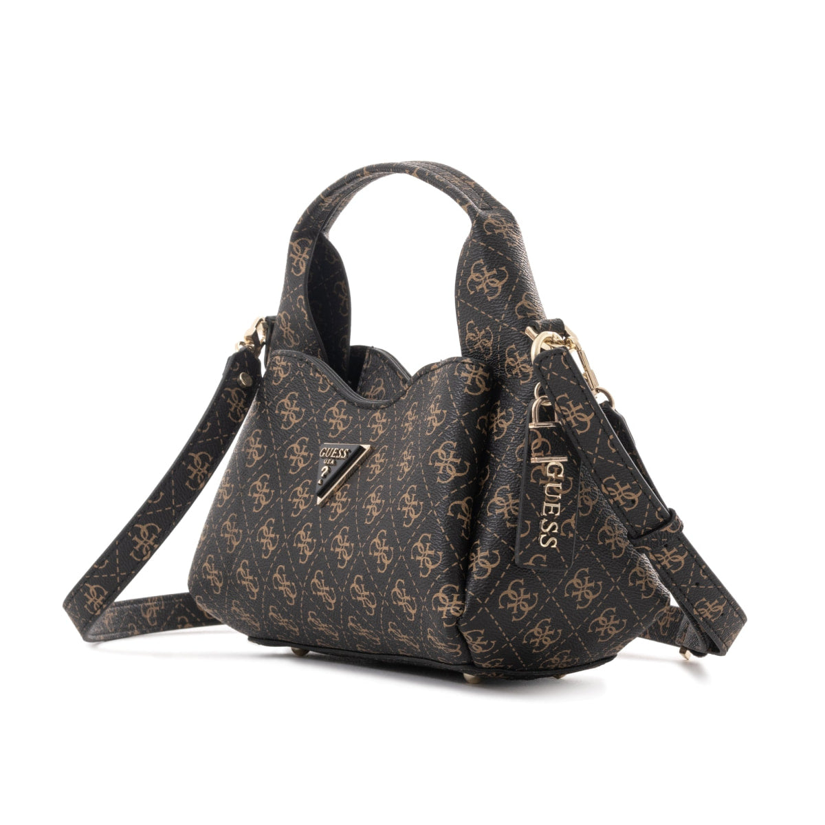 GUESS Iwona Top Zip Women Bag - BRN