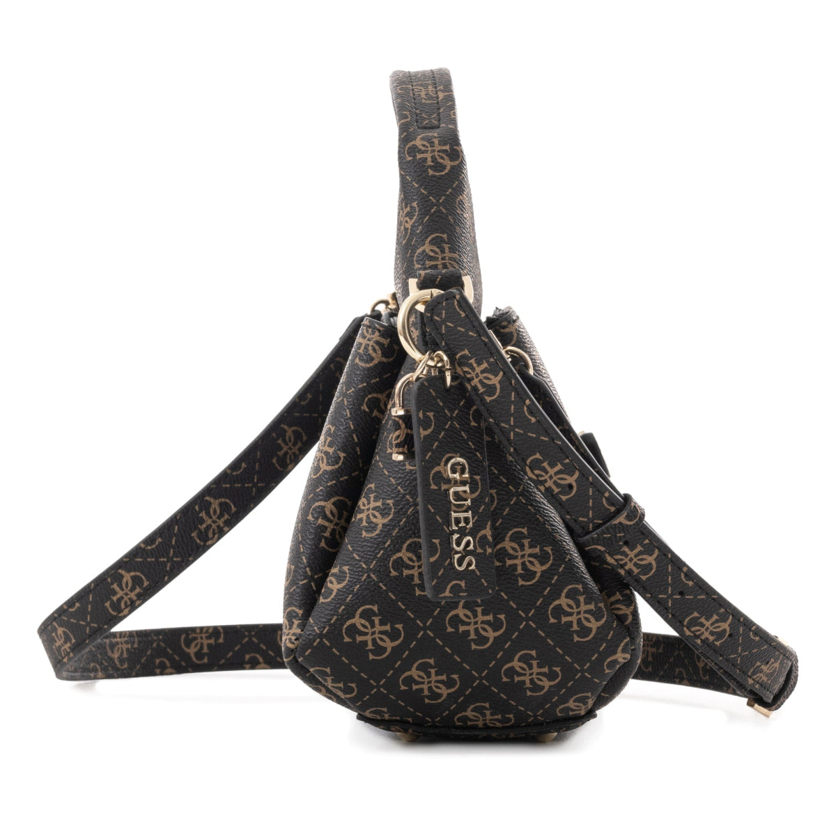 GUESS Iwona Top Zip Women Bag - BRN