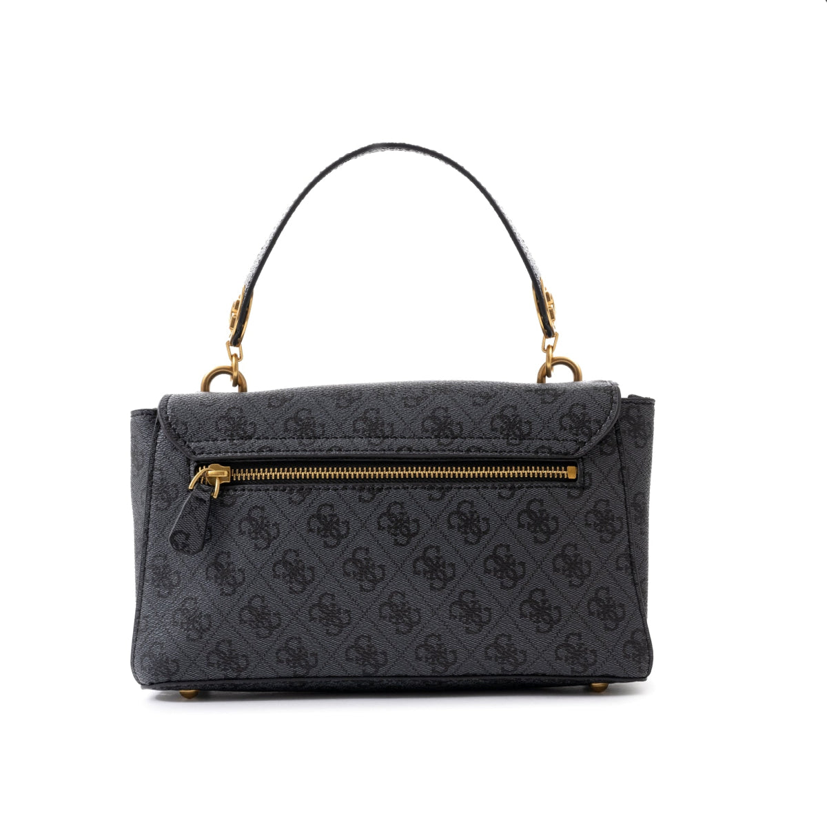 GUESS Masie Top Handle Flap Handbag - GRY