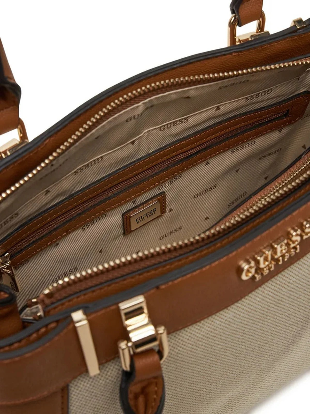 Guess Woman Bag Anadela 3 Comp - Beige